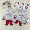 Bộ Nỉ Hoodie Bé Trai Tone Đỏ Sành Điệu Set Thu Đông size 7‑25kg, chỉ 211.500₫ 9