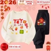 Bộ Nỉ Tết 2.026 CIUCIU KID Quần Áo Da Cá Cho Bé Trai và Gái - Giá Ưu Đãi 296.000₫