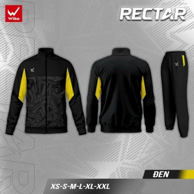 Bộ nỉ thể thao Nam Nữ SUVEC WIKA RECTAR - Giữ ấm toàn diện, năng động trẻ trung, 595k