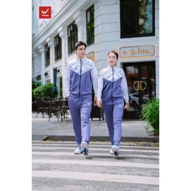 Bộ Nỉ Thể Thao Nam Nữ Wika Moza Suvec Chính Hãng - Dài Tay Thu Đông Cao Cấp, Giữ Ấm, Giá chỉ 580.000 VND