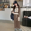 Bộ nỉ thu đông bé gái size 18-52kg mẫu Búp bê, nỉ dày dặn, set dài tay, chỉ 95k 12