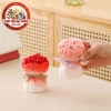 Bộ Nĩa Ăn Trái Cây + Hũ Sứ Hoa Hồng - Set Dĩa Inox Cán Sứ Sang Trọng, Giá 49k
