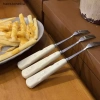 Bộ Nĩa Thép Không Gỉ 304 NS 3-6-10 Chiếc Đa Năng Trái Cây, Bánh, Salad Nhà Bếp 8