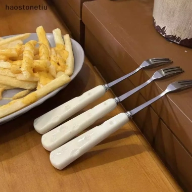 Bộ Nĩa Thép Không Gỉ 304 NS 3-6-10 Chiếc Đa Năng Trái Cây, Bánh, Salad Nhà Bếp