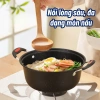 Bộ Nồi Chảo 3 Chi Tiết Vân Đá Cremic Đen Dày Chống Dính, Chất Lượng Cao - 159.000đ 3