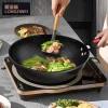 Bộ Nồi Chảo 3 Chi Tiết Vân Đá Cremic Đen Dày Chống Dính, Chất Lượng Cao - 159.000đ 6