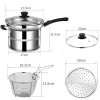 Bộ Nồi Chảo 3 Chi Tiết Vân Đá Cremic Đen Dày Chống Dính, Chất Lượng Cao - 159.000đ 10