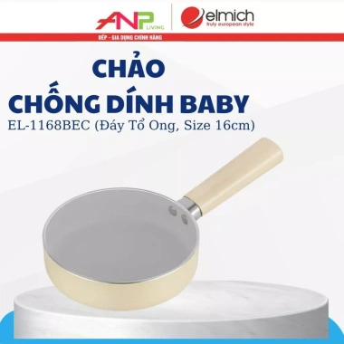 Bộ Nồi Chảo Ceramic Elmich Baby EL-1.168/EL-1.169 16cm Chống Dính, Giá 310.000 VND 6