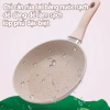 Bộ Nồi Chảo Chống Dính Cao Cấp 16cm Vân Đá Hoa Cương Hồng Đáy Từ – Dùng Mọi Loại Bếp, Giá 149.000₫ 2