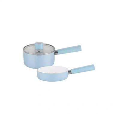 Bộ nồi chảo chống dính Elmich Baby EL-5.118WB 16cm 2.4mm - 1 quánh + 1 chảo, giá ưu đãi 520.000₫