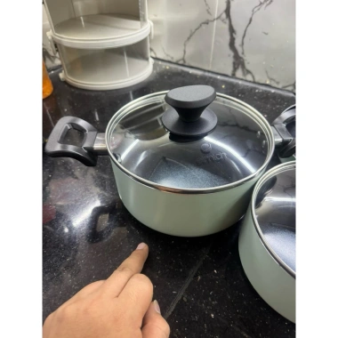 Bộ nồi chảo Elmich chính hãng - Siêu bền, chịu nhiệt, giảm còn 560.000đ