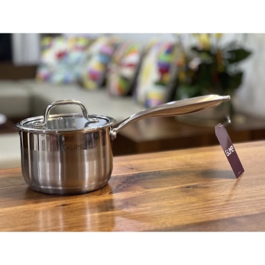Bộ Nồi Chảo GUME Inox Đáy 5 Lớp - Phù hợp mọi bếp, bảo hành 5 năm, Hàn Quốc
