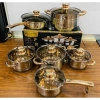 Bộ Nồi Đức INOX 304 Nồi Chảo và Vung Kính Cao Cấp Bảo Hành 12 Tháng Dùng Mọi Loại Bếp Giá Ưu Đãi 806.000 3