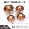 Bộ Nồi Đức INOX 304 Nồi Chảo và Vung Kính Cao Cấp Bảo Hành 12 Tháng Dùng Mọi Loại Bếp Giá Ưu Đãi 806.000 8