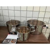 Bộ nồi inox 3 món Misu Louis 304 sịn sò - Giá ưu đãi 488.000đ, không dính 3