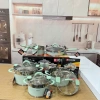 Bộ nồi KOSTCOR 9 đáy và 5 nồi chảo cao cấp, dùng mọi loại bếp, giảm giá 1,099,000 VND