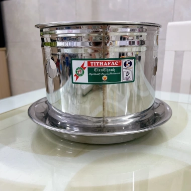 Bộ nồi lẩu 1 người inox Tiến Thành Giá sỉ 28.999VND kèm bếp dũng cho quán ăn