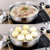Bộ nồi lẩu hơi & hấp đa năng inox 304 D30-32cm, đáy 3 lớp siêu bền, dùng cho bếp từ - Giá ưu đãi 533.940 VND 6