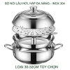 Bộ nồi lẩu hơi & hấp đa năng inox 304 D30-32cm, đáy 3 lớp siêu bền, dùng cho bếp từ - Giá ưu đãi 533.940 VND 8