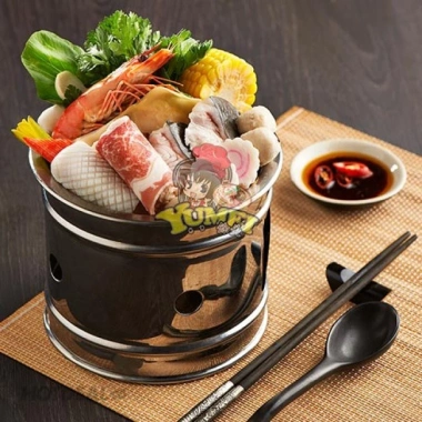 Bộ Nồi Lẩu Inox 1 Người kèm Bếp Cồn - Giá ưu đãi 179.000 VNĐ, giảm từ 232.700 VNĐ 3