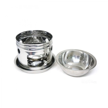 Bộ Nồi Lẩu Inox 1 Người kèm Bếp Cồn - Giá ưu đãi 179.000 VNĐ, giảm từ 232.700 VNĐ 6