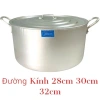 Bộ Nồi Nhôm Tem Xanh Dày Dặn Đủ Kích Cỡ 16-30cm - Nhôm Hải Phòng Giá Ưu Đãi 170k 2