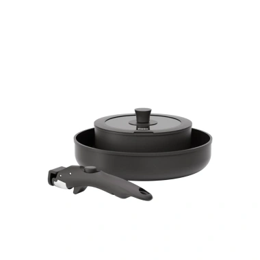 Bộ nồi Simplus x INSSA 2 món tháo rời chảo chiên 24cm nồi sữa 18cm chống dính giá 1.099.000đ