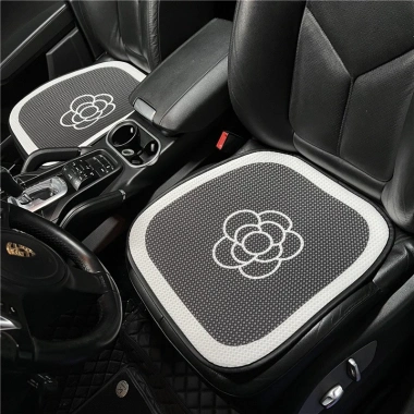 Bộ Nội Thất Hoa Trà: Gối Đầu Tựa Lựng, Lót Ghế & Lưng, Thùng Rác Sang Trọng - Giá 52.000 VND 9