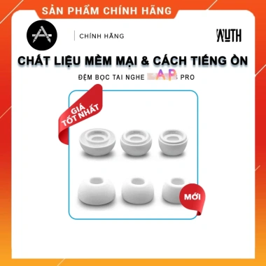 Bộ Nút Bọc, Núm, Đệm Cao Su Mềm Mại Thay Thế Tai Nghe AP PRO - Giá Chỉ 31.000₫