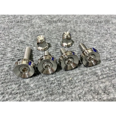 Bộ ốc khâu gác chân SALAYA V2 10ly - tán cốt gắp cho gác chân Wave dài ngắn, giảm 20%