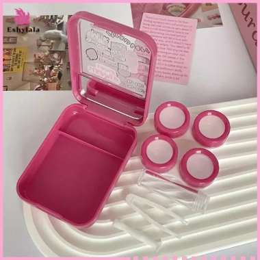 Bộ ốp lưng Mini Eshylala cho bé gái - Hộp lưu trữ ống kính du lịch di động, dễ thương, giảm giá 22% 2