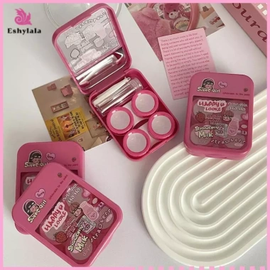 Bộ ốp lưng Mini Eshylala cho bé gái - Hộp lưu trữ ống kính du lịch di động, dễ thương, giảm giá 22% 6