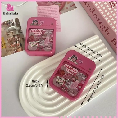 Bộ ốp lưng Mini Eshylala cho bé gái - Hộp lưu trữ ống kính du lịch di động, dễ thương, giảm giá 22% 9