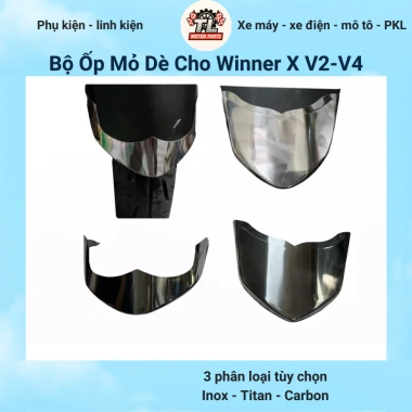 Bộ Ốp Mỏ Dè Winner X V2 V3 V4 2.019-2.025 Trước Sau Giá ưu đãi 49.876₫