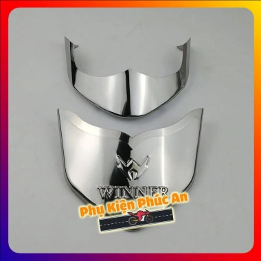 Bộ ốp mỏ đuôi dè xe WinnerX v2 v3 - Chỉ mũi chắn bùn trước sau, che mõm INOX & CARBON, giá chỉ 55.000 VND