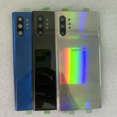 Bộ Ốp Pin Samsung Note10 Plus N970F N975F Cửa Sau Kính Điều Khiển Ống Kính Camera