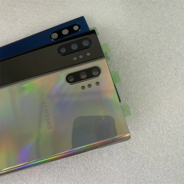 Bộ Ốp Pin Samsung Note10 Plus N970F N975F Cửa Sau Kính Điều Khiển Ống Kính Camera