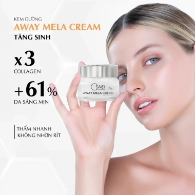 Bộ Osaci giảm mụn thâm sẹo, dưỡng trắng da, tăng collagen Serum 20ml + Kem 20g, giảm 20%