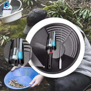 Bộ Panning Vàng Di Động 2 Riffles – Dụng Cụ Khai Thác Sân Sau Sông – 162.800₫ 2