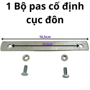 Bộ Pas Rời Cố Định Cục Đôn Cho Baga Xe Máy - Độ Bền Cao, Dễ Lắp Đặt, Giá Khuyến Mãi 20.400 VND 4 Bộ Pas Rời Cố Định Cục Đôn Cho Baga Xe Máy - Độ Bền Cao, Dễ Lắp Đặt, Giá Khuyến Mãi 20.400 VND 4