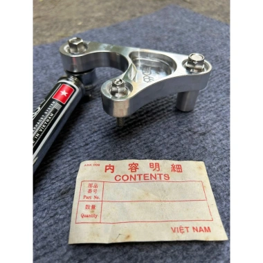 Bộ pát phuộc trợ lực giò gà cho Cub D4 nhôm CNC 6.061 - Giá giảm 1,150,000 VNĐ 2
