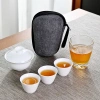 Bộ Pha Trà Lưu Động Du Lịch Đa Năng 6 Món, Bao Đựng Sứ Cảnh Đức Trấn, Giá ưu đãi 179.000 VND