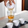 Bộ Pha Trà Lưu Động Du Lịch Đa Năng 6 Món, Bao Đựng Sứ Cảnh Đức Trấn, Giá ưu đãi 179.000 VND 6
