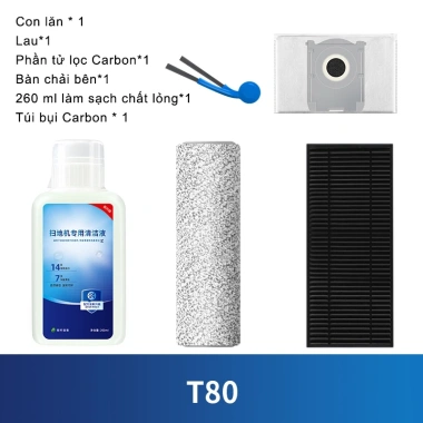 Bộ Phận Thay Thế Ecovacs T80: Con Lăn, Bàn Chải, Lọc HEPA, Túi Bụi, Cây Lau Sàn - 65.205₫ 6