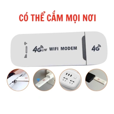 Bộ phát sóng Wifi 4G USB Dcom LTE tốc độ cao – Giá chỉ 35.000đ (giá gốc 42.000đ)