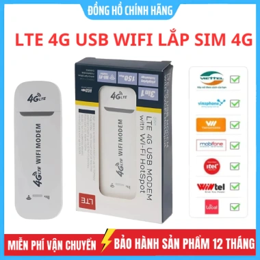 Bộ phát sóng Wifi 4G USB Dcom LTE tốc độ cao – Giá chỉ 35.000đ (giá gốc 42.000đ) 8 Bộ phát sóng Wifi 4G USB Dcom LTE tốc độ cao – Giá chỉ 35.000đ (giá gốc 42.000đ) 8