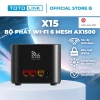 Bộ phát Wi-Fi Mesh Wi-Fi 6 AX1.500 TOTOLINK X15 1-Pack - Băng tần kép, Gigabit, phủ sóng nhanh, giá ưu đãi 1,499,000₫