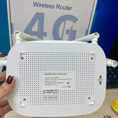 Bộ Phát Wifi 4G CPE H300G 300Mbps 4 ăng ten bảo hành 6 tháng giá 750.000 VND 4 Bộ Phát Wifi 4G CPE H300G 300Mbps 4 ăng ten bảo hành 6 tháng giá 750.000 VND 4