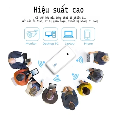 Bộ phát wifi 4G di động Mifi không cần SIM, công nghệ ESIM, pin 10.000mAh, gói tiết kiệm, chỉ 320.000 VND