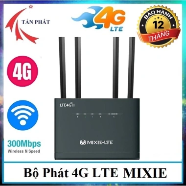 Bộ phát WiFi 4G LTE TENDA 4G05 Mixie - 3 LAN, 4 Antenna, Lắp Camera Xe Khách - Giá 898k 2